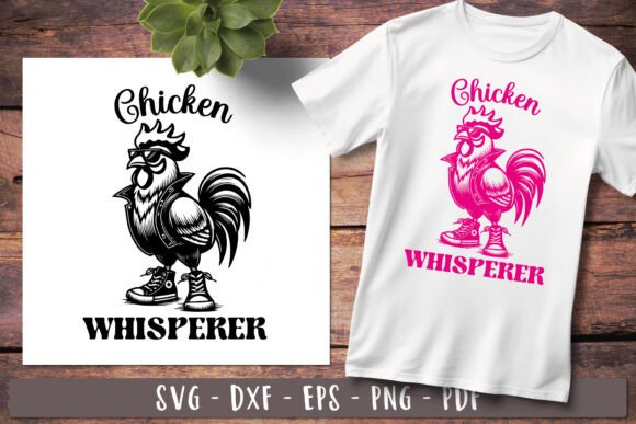 Chicken Whisperer Funny Chicken Svg for Crafts and Graphics