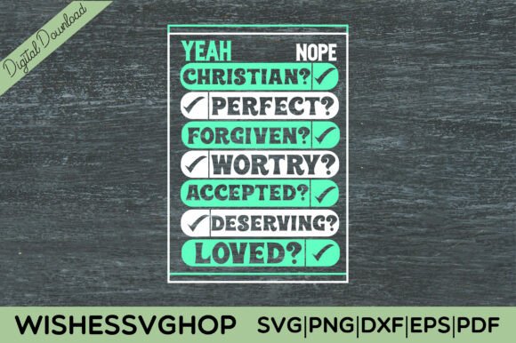 Christian Funny Quotes SVG PNG for Crafts and Graphics