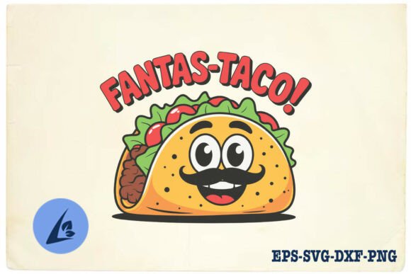 Fantas-taco Graphic for Playful Branding