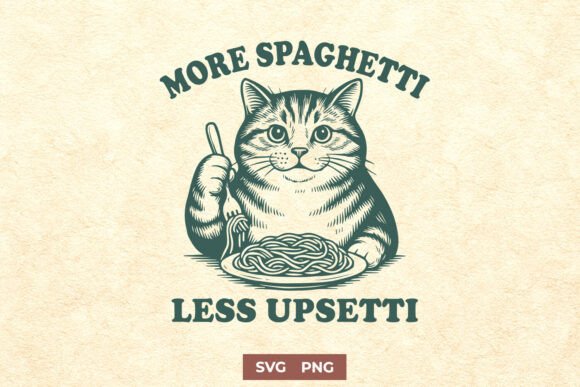 Fun Cat SVG for Graphics and Crafts