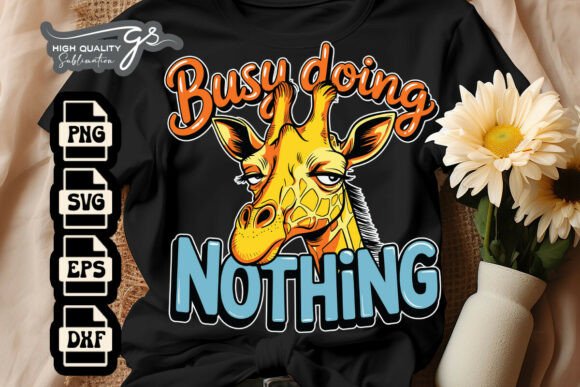 Fun Giraffe SVG for Embroidery
