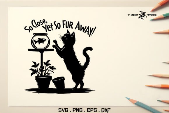 Funny Cat Svg Pt.4 for Crafts and Graphics
