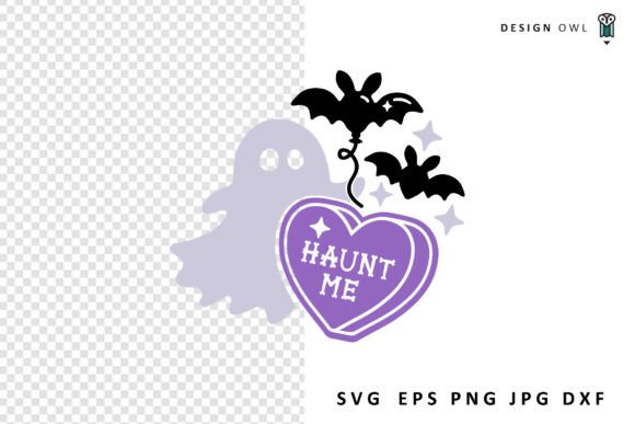 Haunt Me Ghost - Funny Halloween SVG